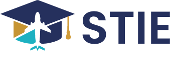 Company logo featuring stylized blue and green letters STIE on a white background, conveying a modern and professional tone